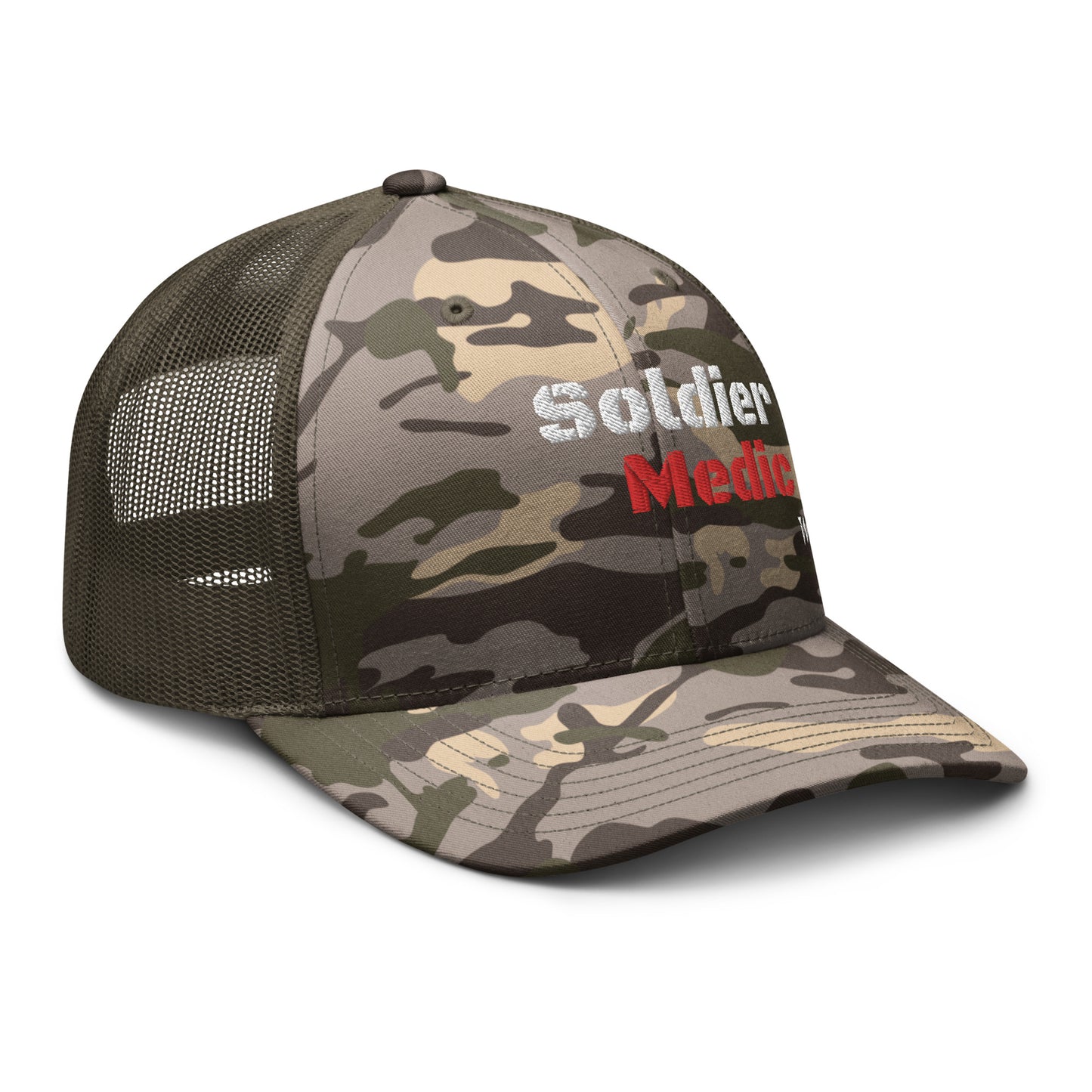Soldier Medic - Camouflage trucker hat