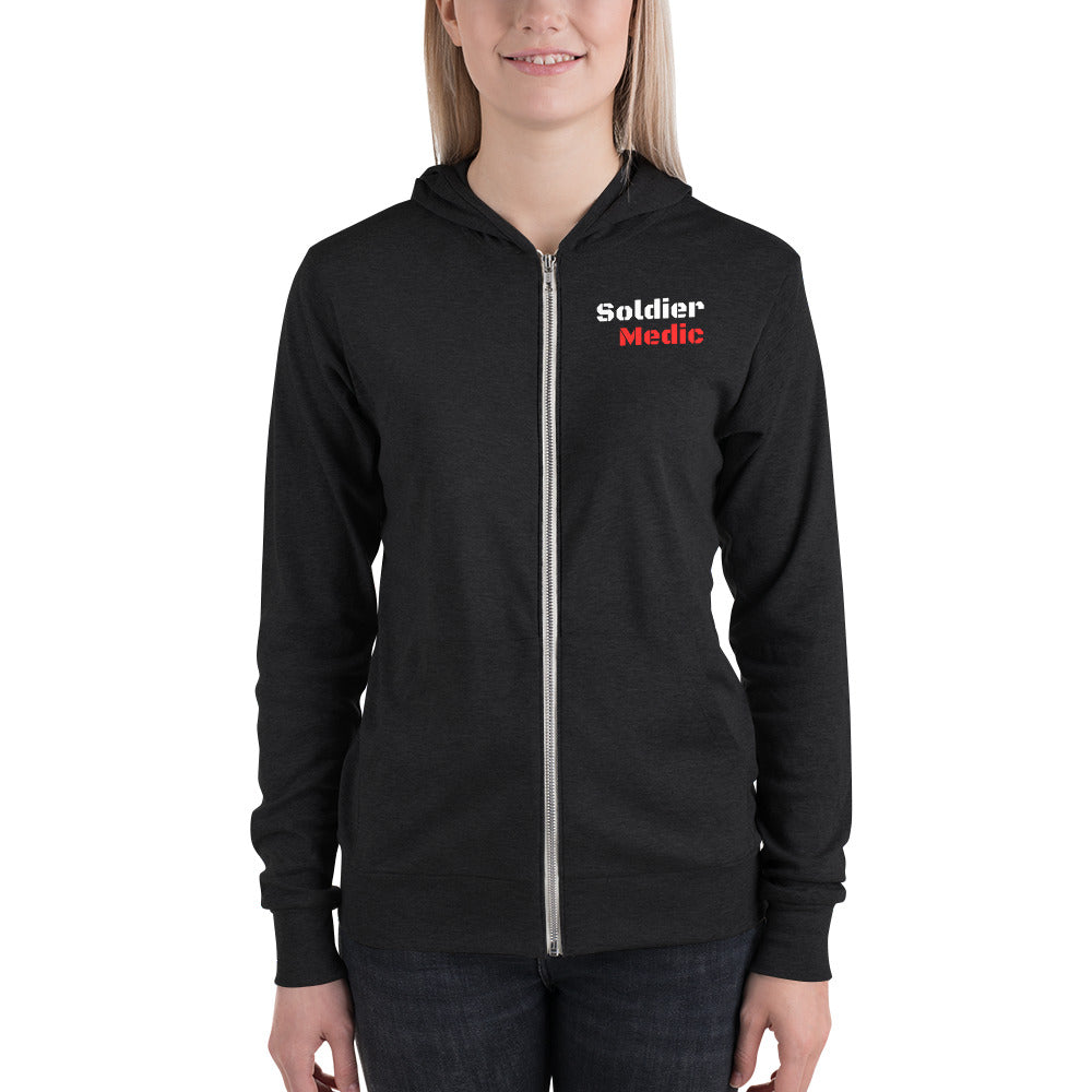 Soldier Medic - Unisex zip hoodie